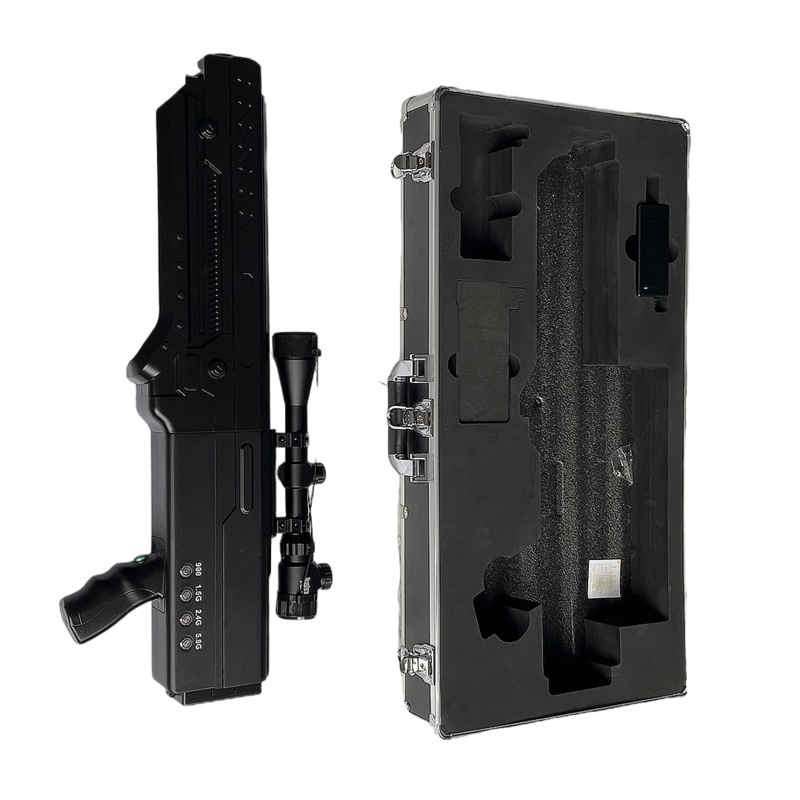  东乡手持便携式枪型低空防御反制四通道A型