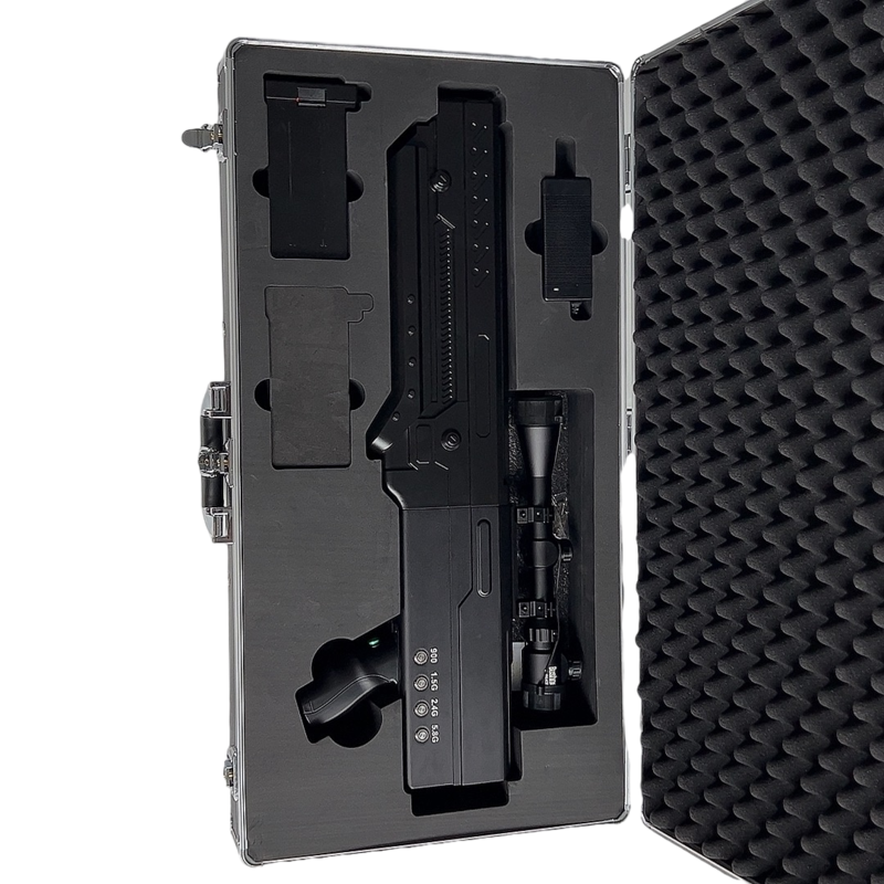  东乡手持便携式枪型低空防御反制四通道B型