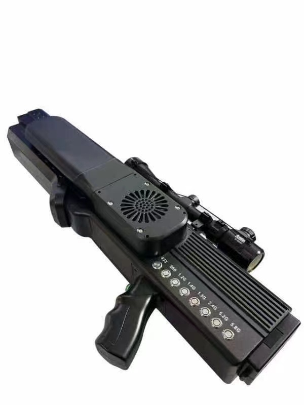  东乡手持便携式枪型低空防御反制八通道